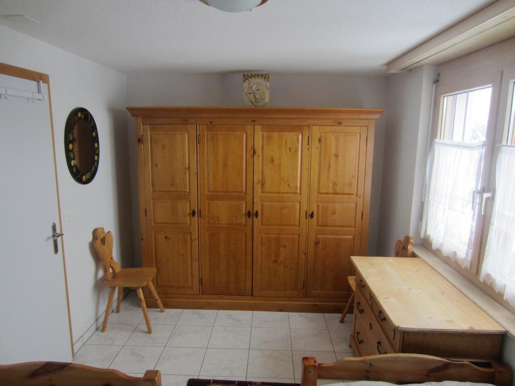 Appartement In 1700M Mit Traumblick Grächen Buitenkant foto