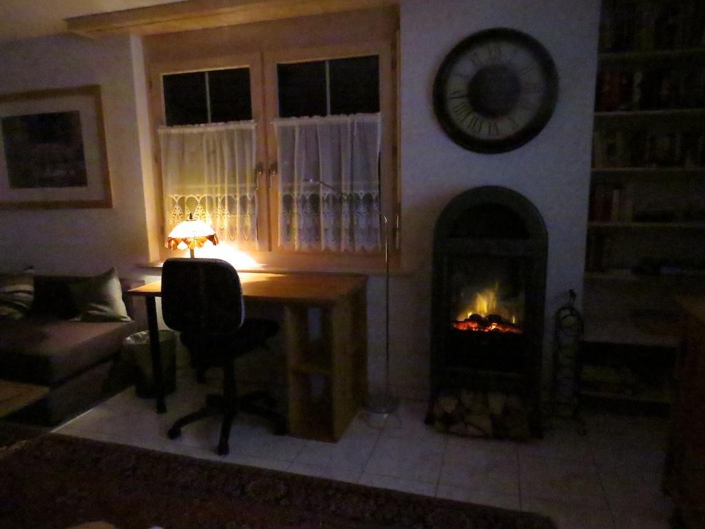 Appartement In 1700M Mit Traumblick Grächen Buitenkant foto
